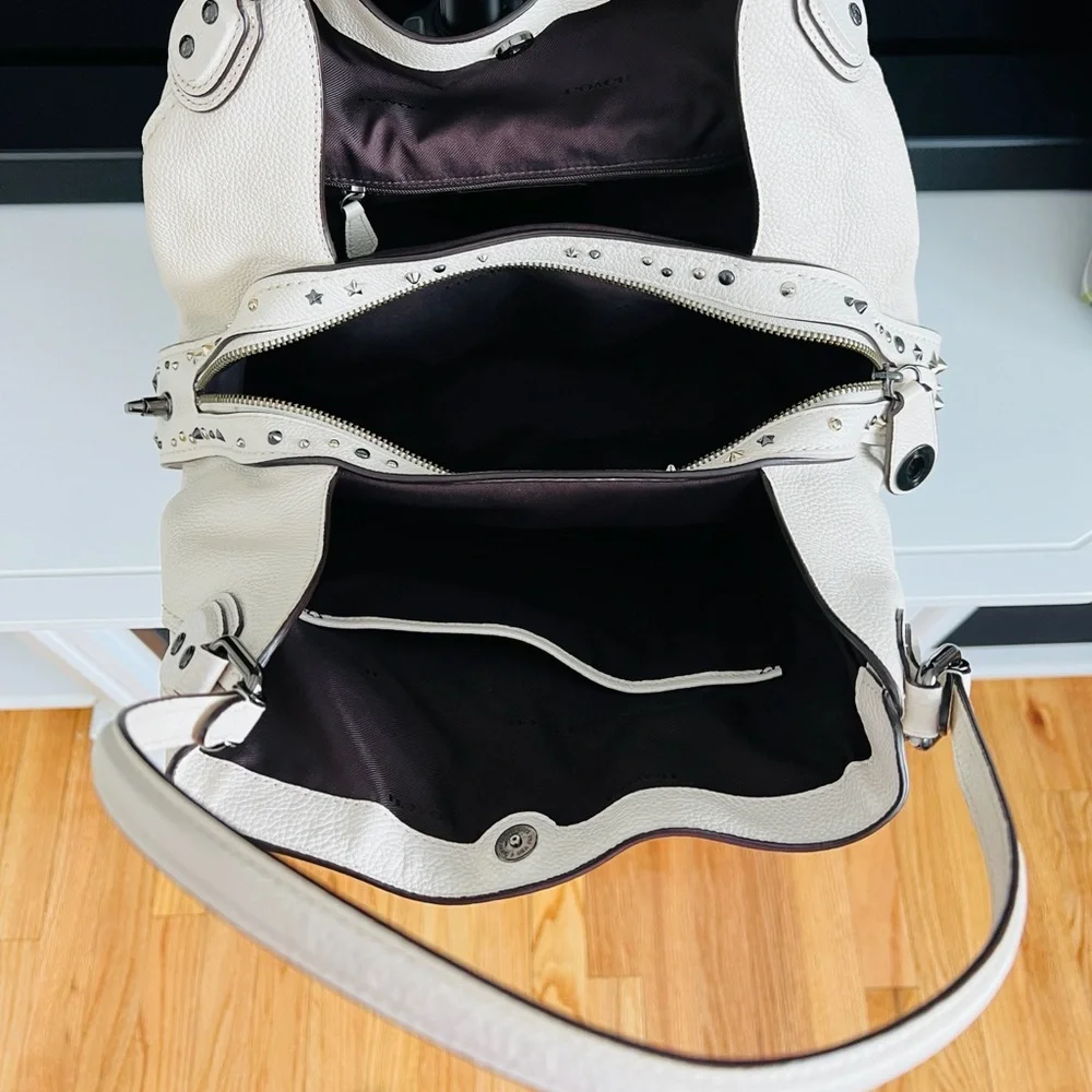 Coach Edie Shoulder Bag 31 With Star Rivets - Picture 8 of 16